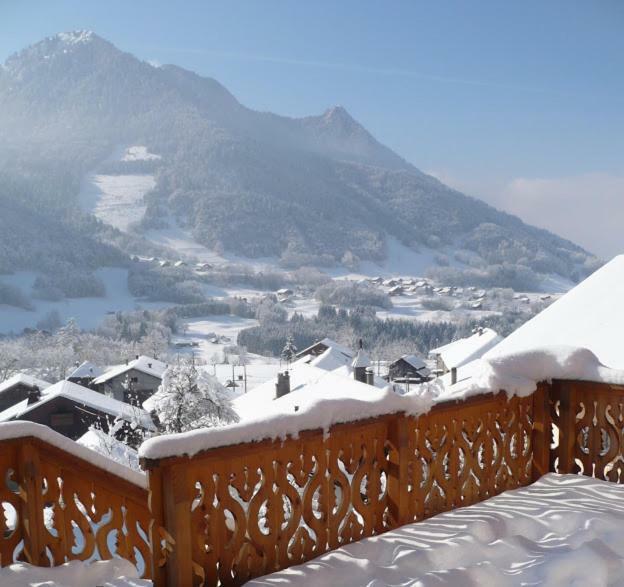 Les Sapins Blancs Apartamento Vacheresse Exterior foto