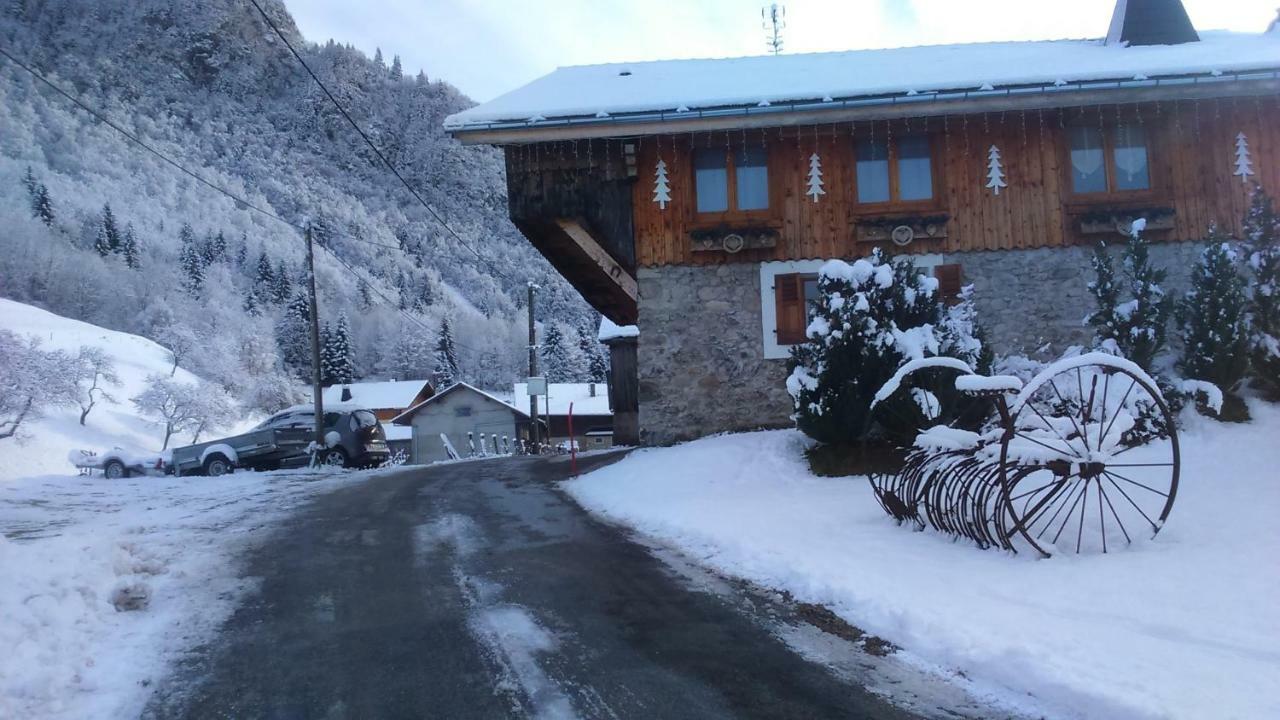 Les Sapins Blancs Apartamento Vacheresse Exterior foto