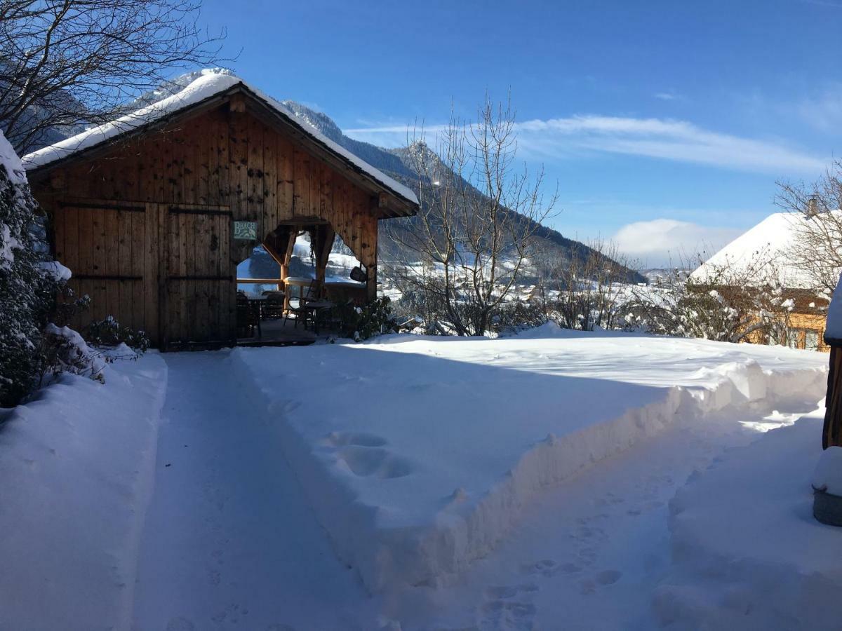 Les Sapins Blancs Apartamento Vacheresse Exterior foto